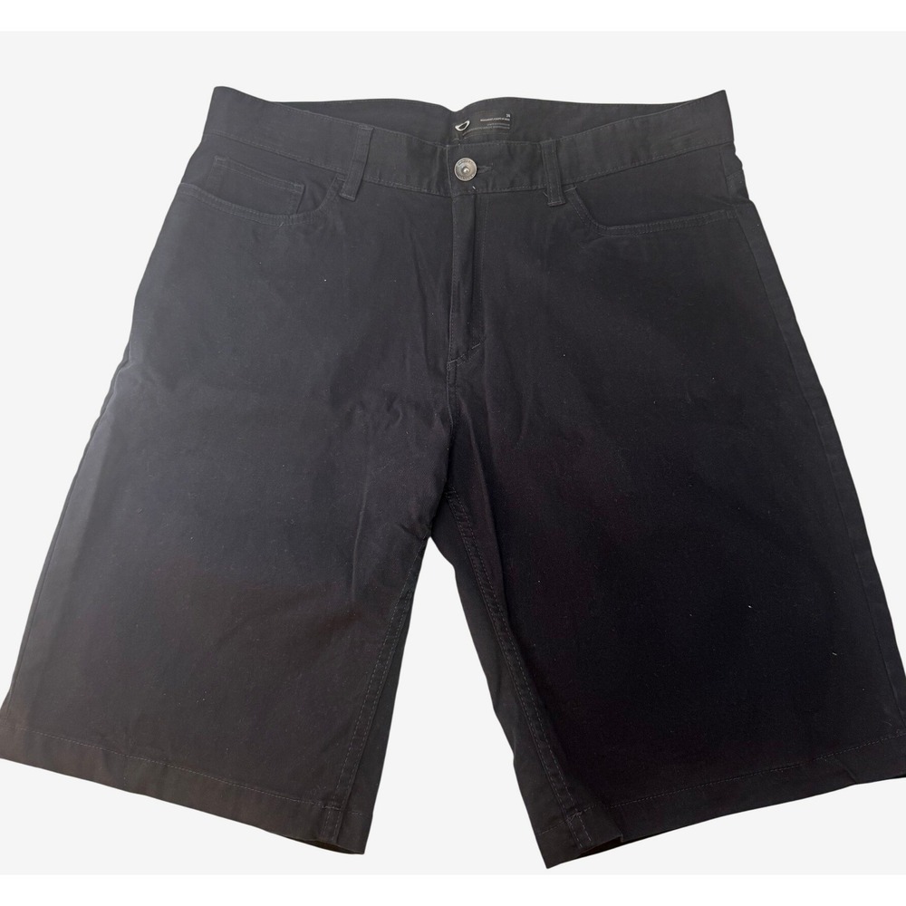 Oakley Mens Charcoal Regular Fit Stretch Cotton 5-Pocket Shorts Size 36‎ x 10